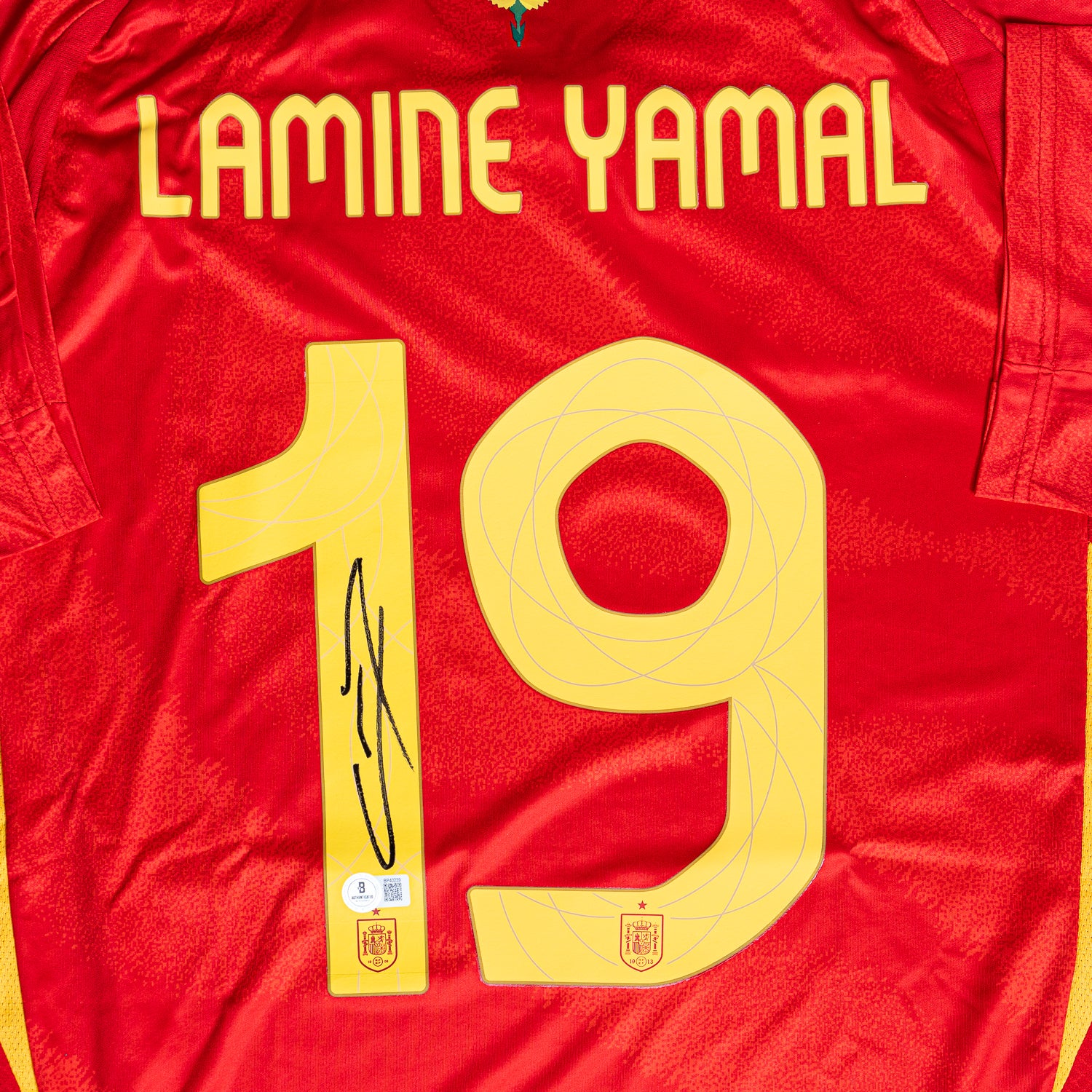 Jersey Firmado Lamine Yamal - España